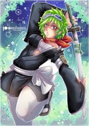 1girls bleach female female_only gensox kuna_mashiro solo tagme