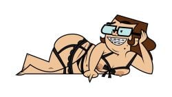 1girls 2d 2d_(artwork) accurate_art_style areola areolae ass ass_focus ass_grab ass_up barefoot beth_(tdi) big_ass big_breasts big_butt braces breasts brown_hair busty chubby chubby_female erect_nipples fat_ass feet female female_only glasses hair_down huge_ass jerichokain94 jk94 large_ass light-skinned_female light_skin lingerie looking_at_viewer mole nightgown nipples no_bra nude nude_female nudity panties seductive seductive_look seductive_pose slightly_chubby smile solo solo_female tagme tagme_(artist) thick_ass thick_thighs total_drama_(series) total_drama_island white_background wide_hips