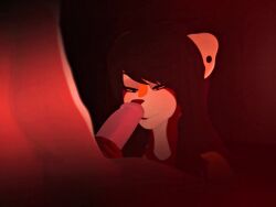 1boy 1girls animal_ears animated black_hair black_hair_female blowjob blushyva breasts brown_hair clothed_female clothed_male deepthroat furry glasses handjob jack_(kabangeh) kabangeh licking_penis may_sanderson_(kabangeh) nude_female nude_male pierced_ears piercing pink_shirt sound star_wonder tagme video voice_acted