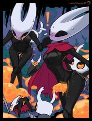between_legs dripping goo hollow_knight hollow_knight:_silksong hollow_knight_(character) hornet_(hollow_knight) hunkymunky35 mind_control tears the_knight_(hollow_knight)