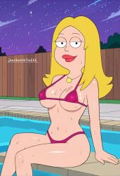 ai_generated american_dad blonde_hair breasts female francine_smith jeanbombila666 milf