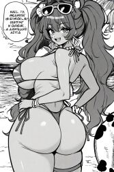 ai_generated beach big_ass bikini brazil brazilian_miku huge_breasts white_background