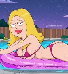 ai_generated american_dad blonde_hair breasts female francine_smith jeanbombila666 milf