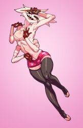 angel dust from hazbin hotel by rushbordie