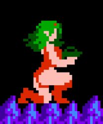 1girls 2d 2d_animation animated animated_gif ass ass_focus ass_jiggle booty butt_jiggle famicom female female_only green_hair jiggle jiggle_physics jiggling jiggling_ass jiggling_butt jiggling_thighs leotard moby_(wurm) nintendo_entertainment_system nopan pixel_art reference saiwai_hiroshi sci-fi solo solo_female solo_focus sprite vazolder:_the_underground_battle_space wurm:_journey_to_the_center_of_the_earth