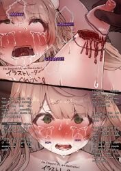 1_breast 1girls 2d amputated_breast anus ass asshole autocannibalism barbell_piercing bleeding_from_pussy bleeding_from_urethra blonde_female blonde_hair blood blush bondage breast_destruction breast_mutilation breast_torture breasts breasts_out bruise bruised bruised_stomach captured censor_bar censored clitoral_hood clitoral_hood_piercing clitoris clitoris_piercing completely_nude_female crying crying_with_eyes_open cutting_nipple dark-skinned_male dark_skin degradation_text destroyed_anus dialogue_bubble dildo dildo_in_ass dildo_penetration eating_nipples eating_own_body_part eating_own_nipples exposed_clitoris exposed_ovaries fallopian_tube_insertion fallopian_tubes female female_circumcision female_focus female_genital_mutilation female_pubic_hair female_urethra female_urethral_insertion forced_cannibalism forced_mastectomy gaping_urethra genital_piercing gore grabbing_uterus green_eyes guro hair_ornament humiliation inside_uterus knife labia large_dildo legs_up long_hair male mastectomy mutilated_breast mutilation naked naked_female needle nipple_focus nipple_in_mouth nipple_piercing nipple_torture nipples nude nude_female object_in_ass object_insertion ovaries pain painful painful_anal painful_insertion peehole pierced_nipples piercing pink_nipples pom_pom_(clothes) pom_pom_hair_ornament prolapse prolapsed_pussy pubic_hair pulling_ovaries pussy pussy_juice pussy_mutilation pussy_piercing pussy_torture rape rope rope_bondage ryona scared scared_expression scissors scissors_on_pussy self_cannibalism sex_toy shigure_ui_(vtuber) small_breasts sobbing spiked_dildo sweating tally_marks tears teenage_girl teenager tegdor terrified text threatening toilet_symbol torture touching_clit translated urethra uterine_prolapse uterus uterus_destruction vagina virtual_youtuber vtuber womb writing_on_belly writing_on_breasts writing_on_chest writing_on_pussy writing_on_thigh young_female