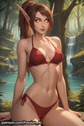 blood elf from warcraft by passion ai