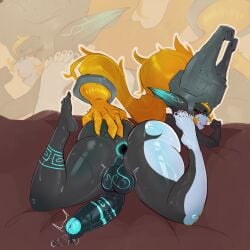 1futa anus ass backsack balls cock-tail futanari imp_midna legs_up looking_back midna naughty_face nintendo nude on_stomach pointy_ears red_eyes shortstack spread_anus the_legend_of_zelda toospookzy twilight_princess