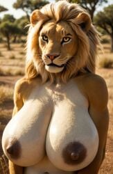 1anthro 1female 1girls ai_assisted ai_generated anthro anthro_female anthro_focus anthro_only black_pupils blonde_mane breasts brown_areola brown_fur brown_hair brown_mane brown_nipples civitai coloredbin.ai coloredbin_ai female female_anthro female_focus female_only front_view front_view_focus huge_boobs huge_breasts huge_tits humanoid humanoid_anthro humanoid_female large_boobs large_breasts large_tits light_colored_hair light_fur light_hair lion lion_ears lion_girl lion_mane lioness mane mane_hair massive_boobs massive_breasts massive_tits outdoor_exposure outdoor_nudity outdoors outside outside_nudity pink_nose plump_boobs plump_breasts plump_tits portrait realistic safari_girls savanna seductive seductive_eyes seductive_gaze seductive_look solo solo_anthro solo_female solo_focus standing standing_position sunny tan_fur tan_underbelly two_tone_fur two_tone_hair upper_body upper_body_focus upper_body_only whiskers yellow_eyes