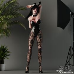 asian bunny_girl bunnysuit dreadout dreadout_2 dreadout_3 fanart female game linda_meilinda