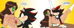 1boy 1boy1girl 1girl 1girls 2025 aeolus06 anthro breast_sucking cum_in_pussy dc_comics jessica_cruz latina legs_open legs_spread long_hair meme shadow_the_hedgehog sonic_(series) sonic_the_hedgehog_(series) table vaginal_penetration