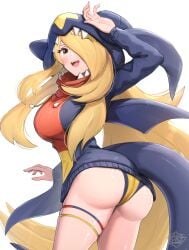 cynthia (pokemon) from game freak by gonzarez