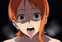 ai_generated ashitsutta female female_only nami_(one_piece) nude one_piece