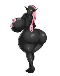 breasts female female_mind_flayer illithid massive_ass massive_breasts mind_flayer monster monster_girl octoling_girl octopus squid suzvill_(roluevasreisa)