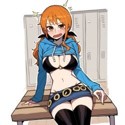 ai_generated female female_only lustfulsketches nami_(one_piece) one_piece