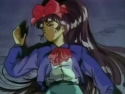 1990s_(style) 1992 1boy animated attack blurry blush bouncing_breasts breast_massage breasts breasts_out closed_eyes cunnilingus demon fellatio female groping injuu_gakuen_la_blue_girl kunai midou_miko moaning monster nipples oral outdoors park penis precum pumping purple_hair pussy pussy_juice rape retro_artstyle ribbon saliva school_uniform screaming sound surprised tagme tentacle tentacle_sex thighhighs torn_clothes uncensored video waking_up weapon