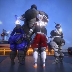 3d bbw big_ass big_breasts breasts bubble_butt cleavage destiny_(game) destiny_2 elsie_bray exo exo_stranger female guardian_(destiny) huge_ass huge_breasts hunter_(destiny) overweight qzk_forte tagme thick_thighs titan_(destiny) warlock_(destiny) wide_hips