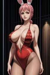 ai_generated bunnysuit dreamforestart female female_only one_piece rebecca_(one_piece)