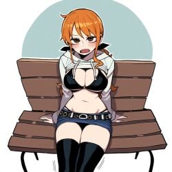 ai_generated female female_only lustfulsketches nami_(one_piece) one_piece