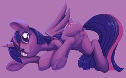 anus equine female feral friendship_is_magic horse looking_at_viewer my_little_pony pony pussy smile stoic5 twilight_sparkle_(mlp)