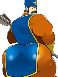 bara bara_ass big_ass big_ass_(male) big_butt bubble_ass bubble_butt dragon_quest dragon_quest_iii fat_ass fat_butt huge_ass huge_butt large_ass large_butt male male_only massive_ass massive_butt plump_ass plump_butt priest_(dq3) round_ass round_butt solo takezamurai