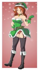 14s_data christmas female human looking_at_viewer ruda_tilleroot rwby rwby:_arrowfell tattoo video_games