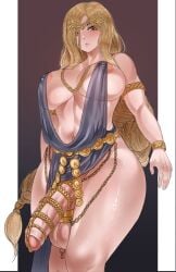 1futa 2d areola_slip armlet ball_stretcher balls belly big_balls big_breasts big_penis blonde_futa blonde_hair bracelet bracelets breasts busty caged clothed clothing cock_ring crown demigoddess dick dickgirl divine elden_ring erection fromsoftware functionally_nude futa_only futanari god goddess gold_eyes golden_eyes golden_hair hips huge_breasts huge_cock huge_penis human hung large_breasts large_penis light-skinned_female light-skinned_futanari light_skin milf milf_futa mostly_nude nipple_slip nipples otik penis penis_out queen queen_marika_the_eternal revealing_clothes royal royalty solo standing thick thighs tummy underboob