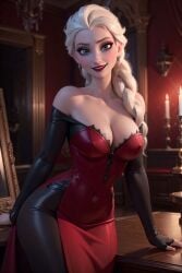 1girls ai_generated blonde_female blonde_hair blonde_hair blonde_hair_female blue_eyes breast breasts breasts cleavage curvaceous curvaceous_body curves curvy curvy_body curvy_female curvy_figure elsa_(frozen) exposed_breast exposed_breasts female female female_only frozen_(film) holyoilsus hourglass_figure inner_sideboob light-skinned_female light_skin sideboob solo solo_female voluptuous voluptuous_female