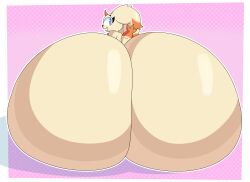 ass_bigger_than_head cyandrive98 digimon hyper_ass solo solo_male tagme terriermon