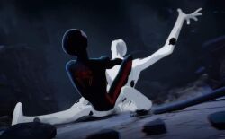 gay gay_domination gay_sex miles_morales_(spider-verse) nsfw yaoi