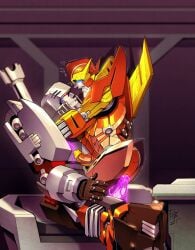 male male/male megatron penetration penis rodimus_prime transformers transformers_idw