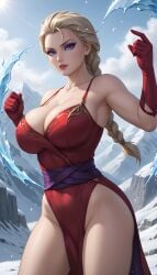 1girls ai_generated ass assassin blonde_female blonde_hair blonde_hair_female blue_eyes breast breasts butt cleavage curvaceous curvaceous_body curves curvy curvy_body curvy_female curvy_figure deviantart elsa_(frozen) exposed_ass exposed_breast exposed_breasts exposed_butt female female_only frozen_(film) hourglass_figure inner_sideboob light-skinned_female light_skin platinum_blonde_hair sideboob solo solo_female voluptuous voluptuous_female watermark