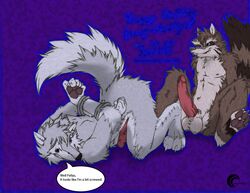 2009 balls canine erection furry gay male no_humans penis presenting utx-shapeshifter wolf