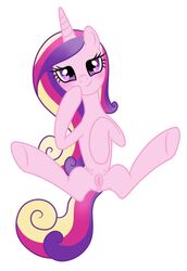 alicorn anus blush crotchboobs equine female friendship_is_magic horn horse kog_smut my_little_pony non-human_areolae pony princess_cadance_(mlp) pussy small_crotchboobs solo spreading wings