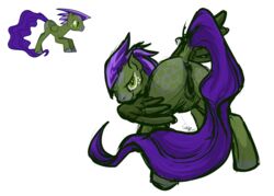 2013 alpha_channel ass_up cutie_mark equine female freckles green_eyes green_fur hair horse looking_at_viewer looking_back mamglider my_little_pony original_character pegasus pinup plain_background pony purple_hair pussy raised_tail random sketch solo transparent_background wings