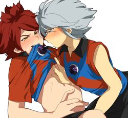 2boys fuusuke_suzuno gay haruya_nagumo inazuma_eleven male male_only yaoi