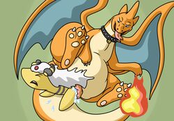 1boy 3_fingers 3_toes :d ambiguous_gender ampharos anal_vore anus ass bald barefoot beige_skin charem charizard chubby claws collar d: dragon fire furry grey_skin hair happy interspecies lizard long_hair looking_down mega_ampharos mega_charizard_y nintendo nude on_top open_mouth orange_skin orgasm pawpads paws penis pink_penis pink_skin pokemon pokemon_(species) pokemon_oras pokemon_xy pokephilia presenting presenting_hindquarters raised_arm raised_leg reptile scalie sharp_teeth skin smile teeth toe_claws video_games vore white_hair wings yellow_nose yellow_skin