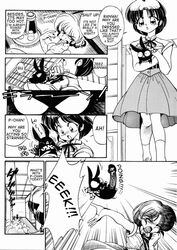 akane_tendo doujinshi jinmu_hirohito kensaku monochrome p-chan pig ranma-chan ranma_1/2 ranma_saotome rule_63 ryoga_hibiki tagme