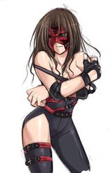 clothing color female female_only front_view human kane_(wrestler) mask rule_63 solo wrestling wwe