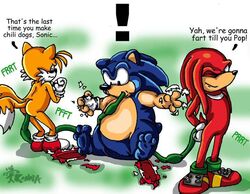 ! 3boys anal_insertion ass color fur furry_tail gas gloves hedgehog insertion kanada knuckles_the_echidna male male_only multi_tail nude sega smile sonic_(series) sonic_3 sonic_team sonic_the_hedgehog sonic_the_hedgehog_(series) sonic_the_hedgehog_3 tail tails team_sonic text what