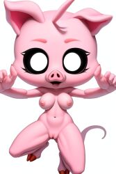 ai_generated breast critters_(poppy_playtime) cute cute_face cute_female female female_only furry_only no_humans picky_piggy_(poppy_playtime) pink_body pink_fur pink_skin poppy_playtime poppy_playtime_(chapter_3) smiling_critters tagme white_background