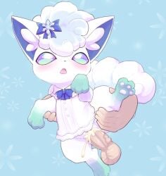 2024 3_toes 5_fingers 6_tails abstract_background alolan_form alolan_vulpix balls blouse blue_background blue_body blue_fur blue_inner_ear blush blush_lines bodily_fluids canid censored censored_genitalia censored_penis censored_pussy clothing cum cum_from_pussy cum_in_pussy cum_inside cum_on_own_penis cum_on_penis cum_on_self curled_tail cute_fangs digitigrade disembodied_hand disembodied_penis duo erection eye_roll faceless_character faceless_human faceless_male feet female female_feral female_focus female_penetrated feral feral_focus feral_penetrated fingers fur generation_7_pokemon genital_fluids genitals head_tuft human human_on_feral human_penetrating human_penetrating_feral humanoid_genitalia humanoid_penis inner_ear_fluff interspecies male male/female male_human male_penetrating male_penetrating_female mammal mosaic_censorship multi_tail multicolored_body multicolored_eyes multicolored_fur nintendo nollety pawpads penetration penile penile_penetration penis penis_in_pussy pink_tongue pokemon pokemon_(species) pokephilia prick_ears purple_eyes pussy quadruped regional_form_(pokemon) sex simple_background solo_focus tail teal_body teal_eyes teal_fur teal_nose toes tongue topwear tuft vaginal_penetration vein veiny_penis white_body white_ears white_eyes white_fur white_inner_ear_fluff white_pawpads white_tail zoophilia