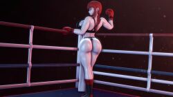 1girls 3d 3d_(artwork) ass big_ass big_breasts big_butt big_thighs boxing boxing_gloves boxing_ring braided_ponytail breasts butt chainsaw_man fat_ass female female_only fighting_ring gloves griffanz huge_ass huge_breasts huge_butt huge_thighs large_ass large_breasts large_butt large_thighs light-skinned_female light_skin long_hair makima_(chainsaw_man) ponytail red_boxing_gloves red_gloves red_hair solo solo_female solo_focus