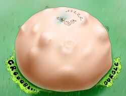 1girls belly_bigger_than_body colossal_belly frakass huge_ass hyper hyper_belly meat_wall_(body_type) solo_female tagme tinker_bell vore