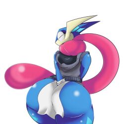 ambiguous_gender artist_request ass big_butt greninja pokémon_(species) pokemon pokemon_(species) solo