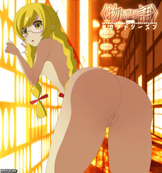 bakemonogatari blonde_hair kei-sama monogatari_(series) oshino_shinobu