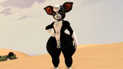 16:9 2023 3d_(artwork) aidenz anthro balls black_body black_fur blue_eyes boston_terrier bottom_heavy canid canine canis desert detailed_background digital_media_(artwork) domestic_dog femboy fingers flaccid fur genitals hand_on_hip hand_on_own_hip hi_res huge_hips huge_thighs human hunting_dog iggy_(jjba) jojo&#039;s_bizarre_adventure joseph_joestar looking_at_viewer male mammal molosser multicolored_body multicolored_fur navel nude nude_anthro nude_male outside penis small_molosser small_penis solo source_filmmaker_(artwork) stardust_crusaders terrier thick_thighs toy_dog two_tone_body two_tone_fur white_body white_fur wide_hips widescreen