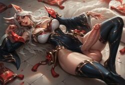 1futa ahri ai_generated balls breasts casual curvy dickgirl dress futa_only futadiffusion futanari high_heels league_of_legends looking_at_viewer muscular_futanari nsfw penis perfect_body ready_to_fuck riot_games taker_pov veiny_penis