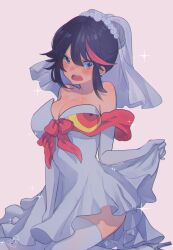 1girls breasts female female_only fully_clothed k0k0midess kill_la_kill matoi_ryuuko open_mouth short_hair solo tagme