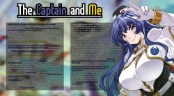 akito_tenkawa blue_eyes blue_hair caption english english_text gender_transformation large_breasts martian_successor_nadesico military_uniform mtf_transformation orientation_play story_in_picture text theaream twinning uniform yurika_misumaru